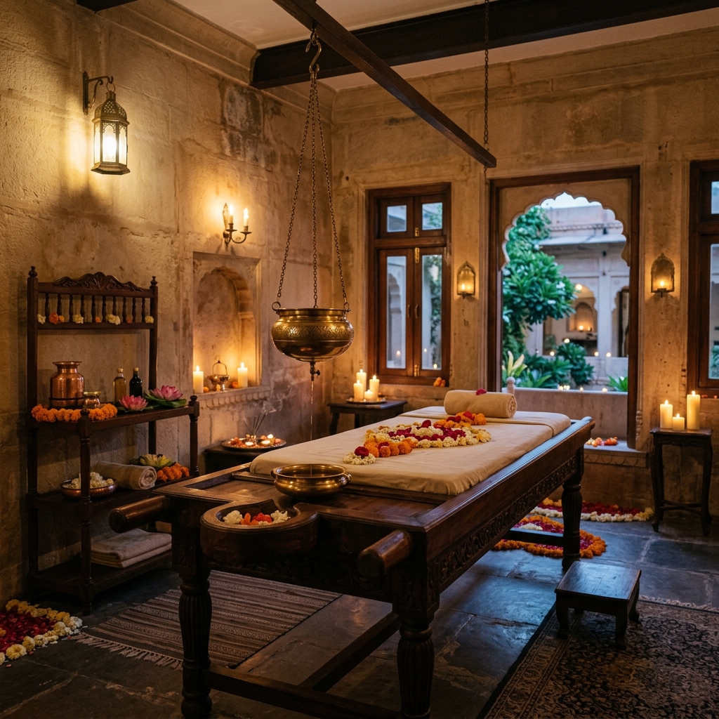 Ayurvedic Wellness Spa Detail